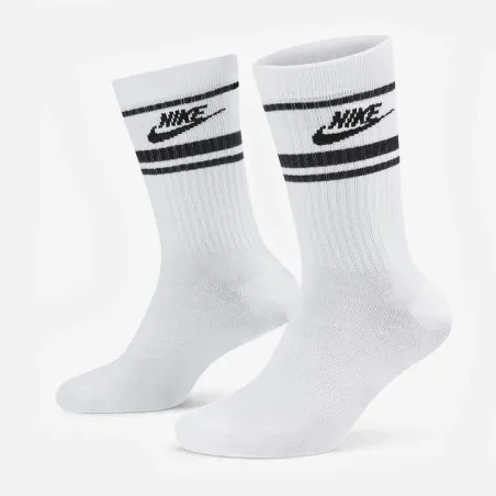 Nike – Nike Sportswear Dri-FIT Essential au quotidien – Blanc/Noir - NIKE
