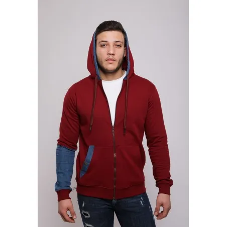 Gilet Bordeaux Homme - MAZIJ