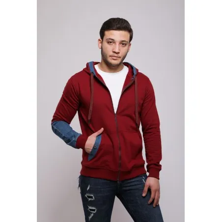 Gilet Bordeaux Homme - MAZIJ