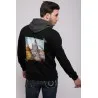 Sweatshirt Noir et Gris Homme - MAZIJ