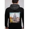 Sweatshirt Noir et Gris Homme - MAZIJ