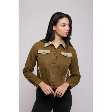 Veste Femme Kaki - MAZIJ