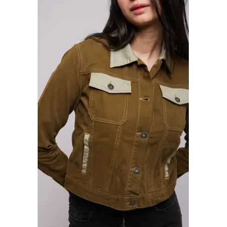 Veste Femme Kaki - MAZIJ