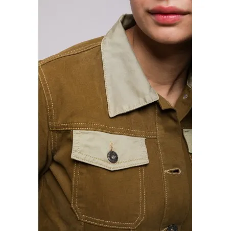 Veste Femme Kaki - MAZIJ