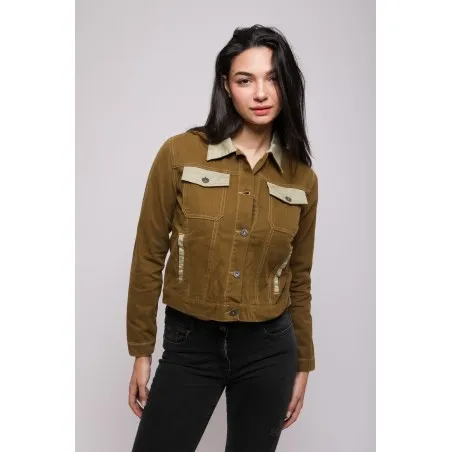 Veste Femme Kaki - MAZIJ