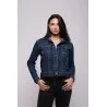 Veste Jean Femme Broderie Fer Forgé - MAZIJ