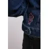 Veste Jean Femme Broderie Fer Forgé - MAZIJ