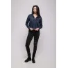 Veste Jean Femme Broderie Fer Forgé - MAZIJ