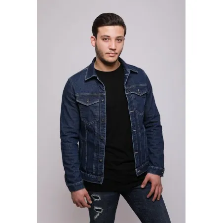 Veste Jean Homme Broderie Byzantine - MAZIJ