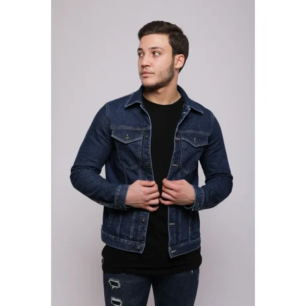 Veste Jean Homme Broderie Byzantine - MAZIJ