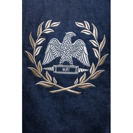 Veste Jean Homme Broderie Byzantine - MAZIJ