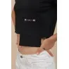 CROP-TOP NOIR AVEC POCHE - MAZIJ