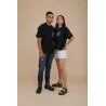 T-SHIRT OVERSIZE NOIR - MAZIJ