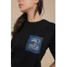 T-SHIRT OVERSIZE NOIR - MAZIJ