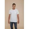 T-SHIRT BLANC AVEC POCHE - MAZIJ