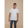 T-SHIRT BLANC AVEC POCHE - MAZIJ