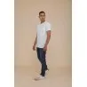 T-SHIRT BLANC AVEC POCHE - MAZIJ