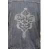 VESTE JEAN SANS MANCHES - MAZIJ