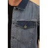 VESTE JEAN SANS MANCHES - MAZIJ
