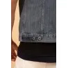VESTE JEAN SANS MANCHES - MAZIJ