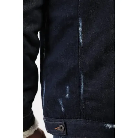 Veste jean homme avec doublure - MAZIJ