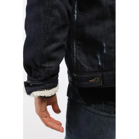 Veste jean homme avec doublure - MAZIJ