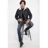 Veste jean homme avec doublure - MAZIJ