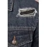 Veste Jean homme bleu destroy - MAZIJ