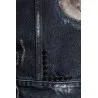 Veste Jean homme bleu destroy - MAZIJ