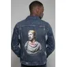 Veste Jean homme bleu destroy - MAZIJ
