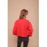 Sweat-shirt rouge avec jean - MAZIJ
