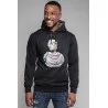 Sweatshirt noir et gris - MAZIJ