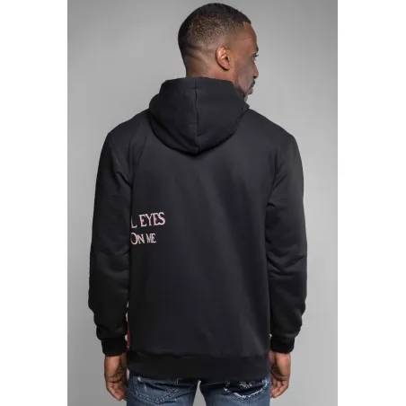 Sweatshirt noir et gris - MAZIJ