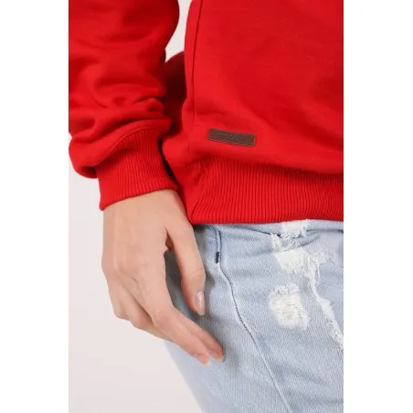 SWEATSHIRT ROUGE AVEC JEAN - MAZIJ