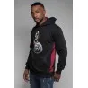 Sweatshirt noir et bordeaux - MAZIJ