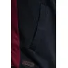 Sweatshirt noir et bordeaux - MAZIJ