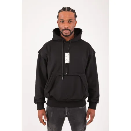 SWEATSHIRT NOIR - MAZIJ