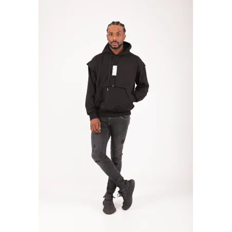 SWEATSHIRT NOIR - MAZIJ