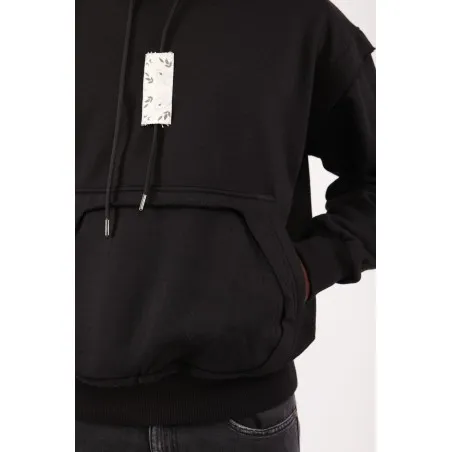 SWEATSHIRT NOIR - MAZIJ
