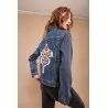 Veste Femme broderie phénicienne - MAZIJ