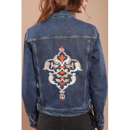 Veste Femme broderie phénicienne - MAZIJ
