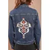 Veste Femme broderie phénicienne - MAZIJ