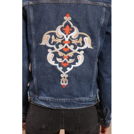 Veste Femme broderie phénicienne - MAZIJ