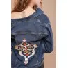 Veste Femme broderie phénicienne - MAZIJ