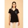 T-shirt avec fermoir - MAZIJ