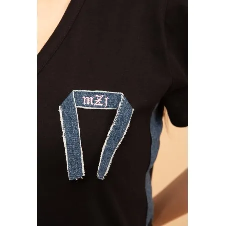 T-shirt avec fermoir - MAZIJ