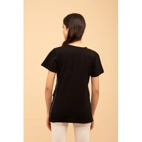 T-shirt avec fermoir - MAZIJ