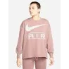 Sweatshirt Femme NIKE NSW AIR OOS FLC CREW - NIKE
