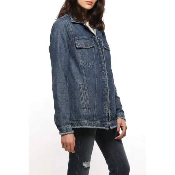 Veste en Jean Bleu - MAZIJ