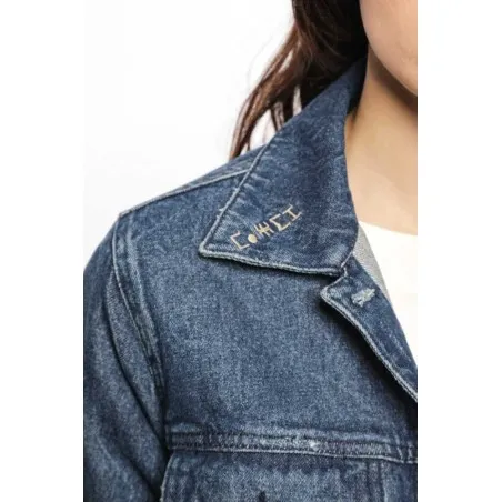 Veste en Jean Bleu - MAZIJ